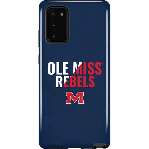 University of Mississippi Ole Miss Rebels Galaxy Note20 5G Pro Case