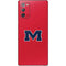 University of Mississippi Ole Miss Logo Red Galaxy Note20 5G Skin