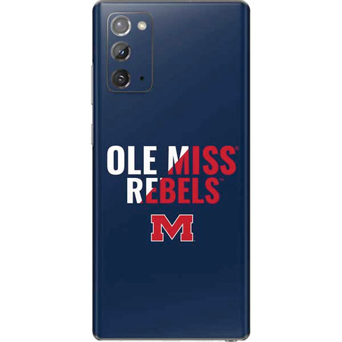 University of Mississippi Ole Miss Rebels Galaxy Note20 5G Skin