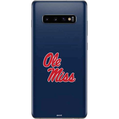 University of Mississippi Rebels Ole Miss Galaxy S10 Plus Skin