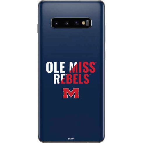 University of Mississippi Ole Miss Rebels Galaxy S10 Plus Skin