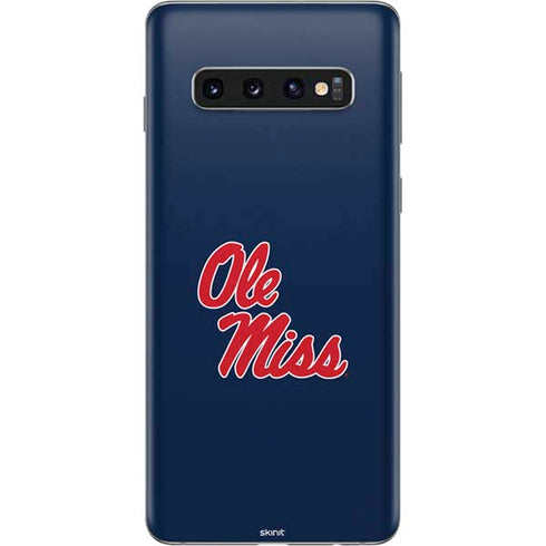 University of Mississippi Rebels Ole Miss Galaxy S10 Skin