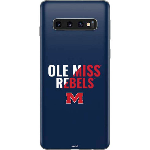 University of Mississippi Ole Miss Rebels Galaxy S10 Skin