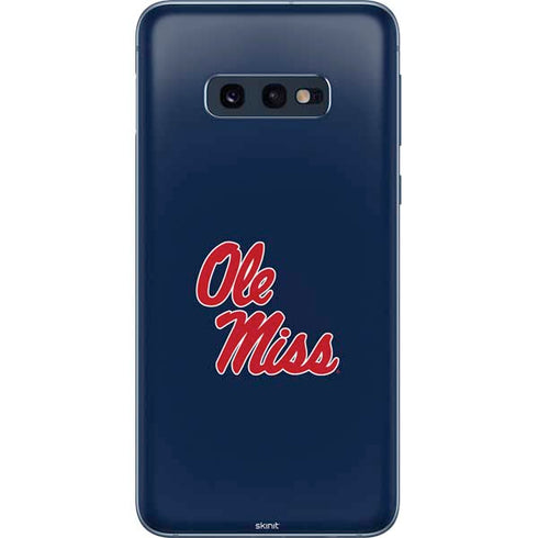 University of Mississippi Rebels Ole Miss Galaxy S10e Skin