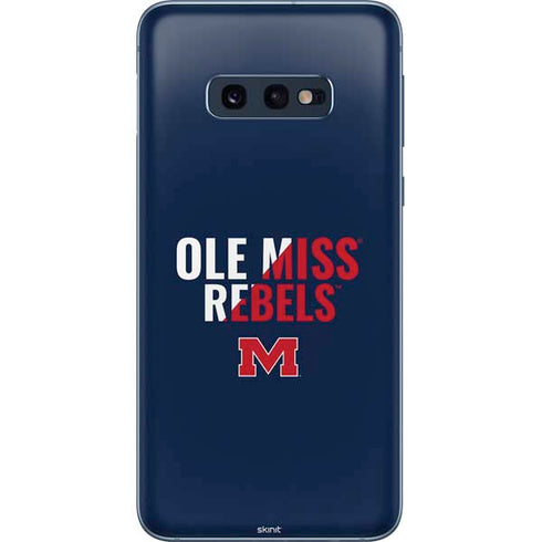 University of Mississippi Ole Miss Rebels Galaxy S10e Skin