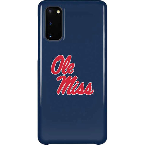 University of Mississippi Rebels Ole Miss Galaxy S20 Lite Case