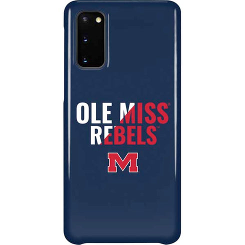 University of Mississippi Ole Miss Rebels Galaxy S20 Lite Case