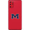 University of Mississippi Ole Miss Logo Red Galaxy S20 Plus Skin