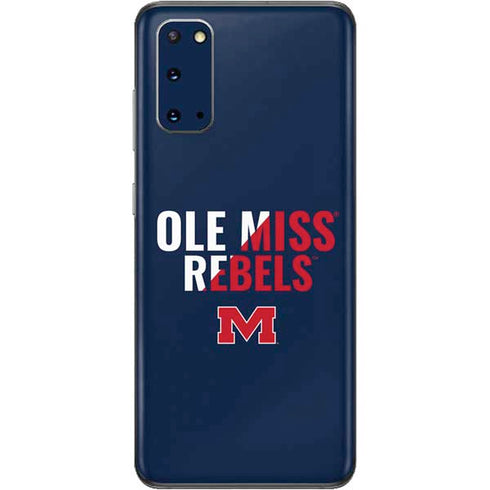 University of Mississippi Ole Miss Rebels Galaxy S20 Skin