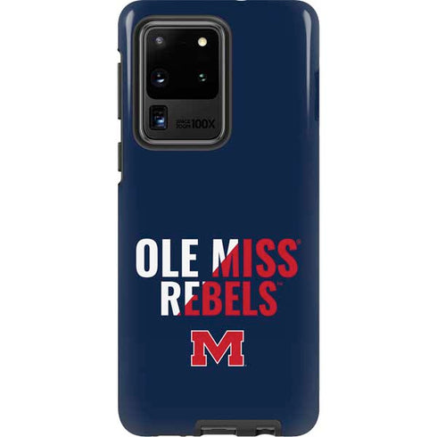 University of Mississippi Ole Miss Rebels Galaxy S20 Ultra 5G Pro Case