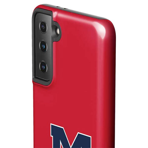 University of Mississippi Ole Miss Logo Red Galaxy S21 Plus 5G Pro Case
