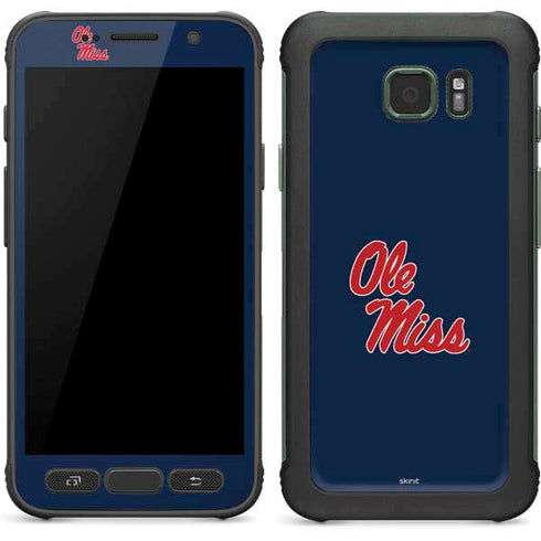 University of Mississippi Rebels Ole Miss Galaxy S7 Active Skin