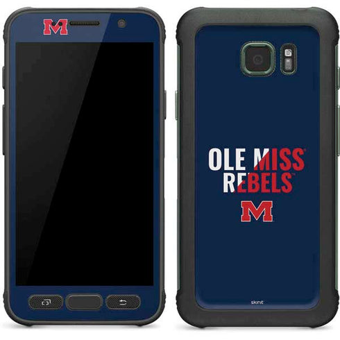 University of Mississippi Ole Miss Rebels Galaxy S7 Active Skin