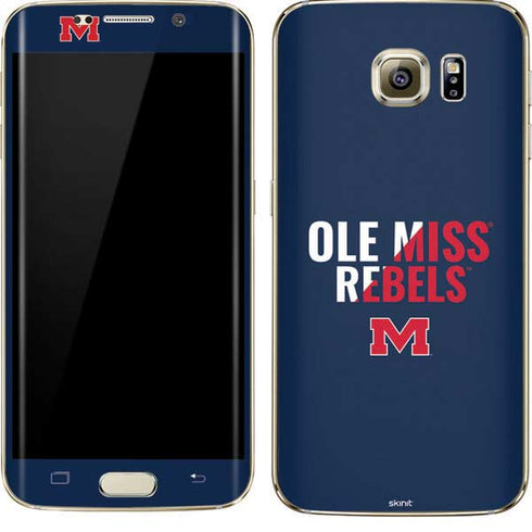 University of Mississippi Ole Miss Rebels Galaxy S7 Edge Skin