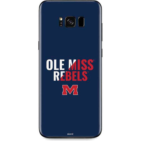 University of Mississippi Ole Miss Rebels Galaxy S8 Plus Skin