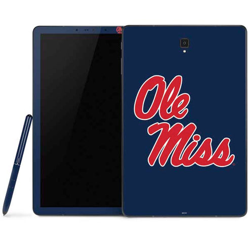 University of Mississippi Rebels Ole Miss Samsung Galaxy Tab Skin