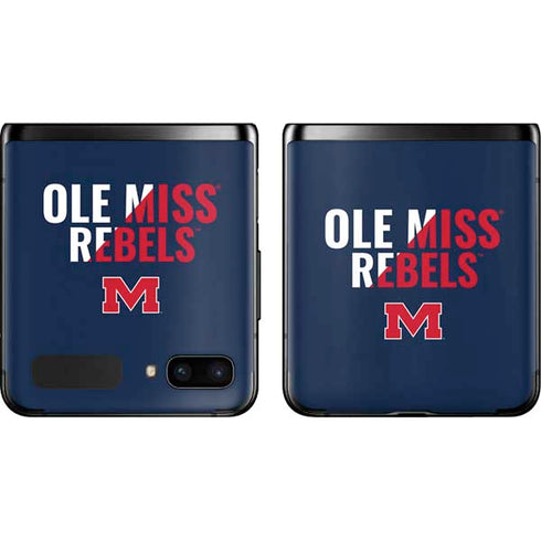 University of Mississippi Ole Miss Rebels Galaxy Z Flip Skin