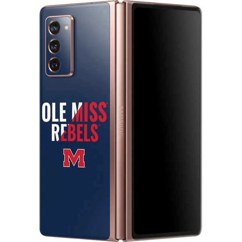 University of Mississippi Ole Miss Rebels Galaxy Z Fold2 5G Skin