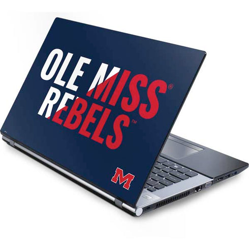 University of Mississippi Ole Miss Rebels Generic Laptop Skin