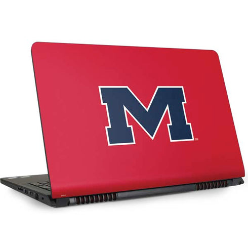 University of Mississippi Ole Miss Logo Red Dell Inspiron Skin