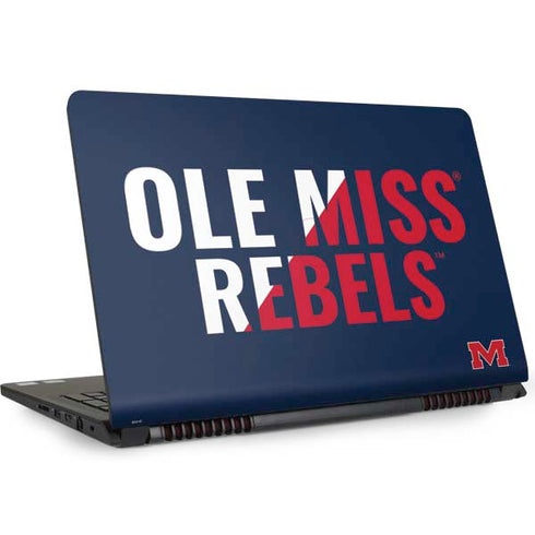 University of Mississippi Ole Miss Rebels Dell Inspiron Skin