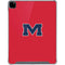 University of Mississippi Ole Miss Logo Red iPad Pro 12.9in (2020) Clear Case