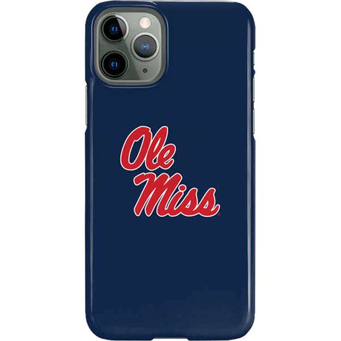 University of Mississippi Rebels Ole Miss iPhone 11 Pro Lite Case