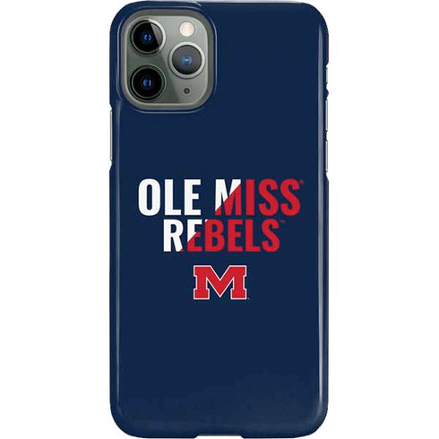 University of Mississippi Ole Miss Rebels iPhone 11 Pro Lite Case