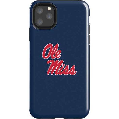 University of Mississippi Rebels Ole Miss iPhone 11 Pro Max Impact Case