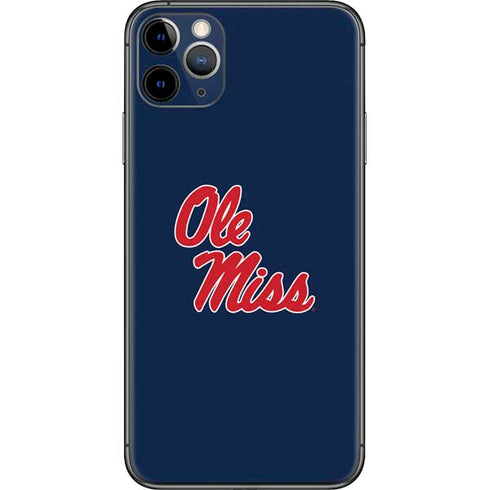 University of Mississippi Rebels Ole Miss iPhone 11 Pro Max Skin