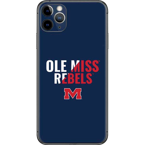 University of Mississippi Ole Miss Rebels iPhone 11 Pro Max Skin