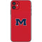 University of Mississippi Ole Miss Logo Red iPhone 11 Skin