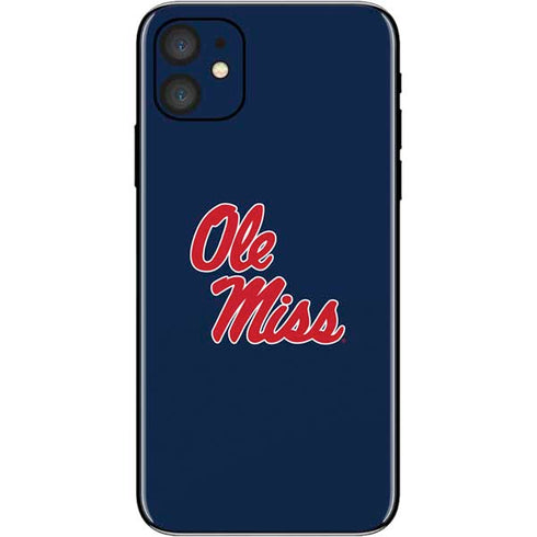 University of Mississippi Rebels Ole Miss iPhone 11 Skin