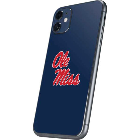 University of Mississippi Rebels Ole Miss iPhone 11 Skin