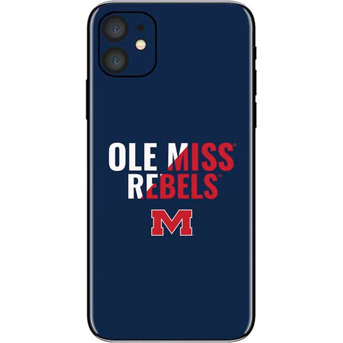 University of Mississippi Ole Miss Rebels iPhone 11 Skin