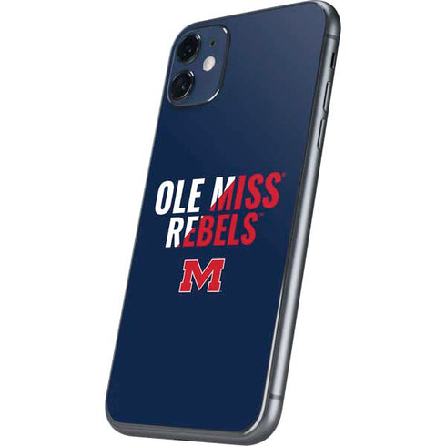 University of Mississippi Ole Miss Rebels iPhone 11 Skin