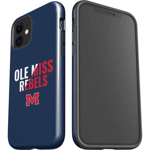 University of Mississippi Ole Miss Rebels iPhone 12 Impact Case