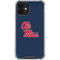University of Mississippi Rebels Ole Miss iPhone 12 Mini Clear Case
