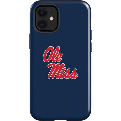 University of Mississippi Rebels Ole Miss iPhone 12 Mini Impact Case
