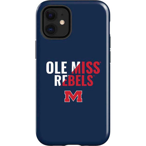 University of Mississippi Ole Miss Rebels iPhone 12 Mini Impact Case