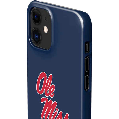 University of Mississippi Rebels Ole Miss iPhone 12 Mini Lite Case