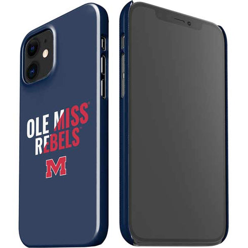 University of Mississippi Ole Miss Rebels iPhone 12 Mini Lite Case