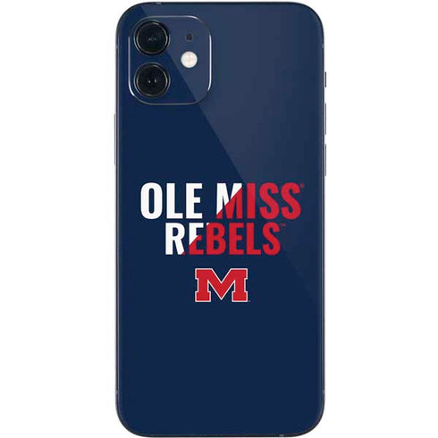 University of Mississippi Ole Miss Rebels iPhone 12 Mini Skin