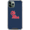 University of Mississippi Rebels Ole Miss iPhone 12 Pro Clear Case