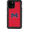 University of Mississippi Ole Miss Logo Red iPhone 12 Pro Max Waterproof Case
