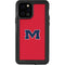 University of Mississippi Ole Miss Logo Red iPhone 12 Pro Waterproof Case