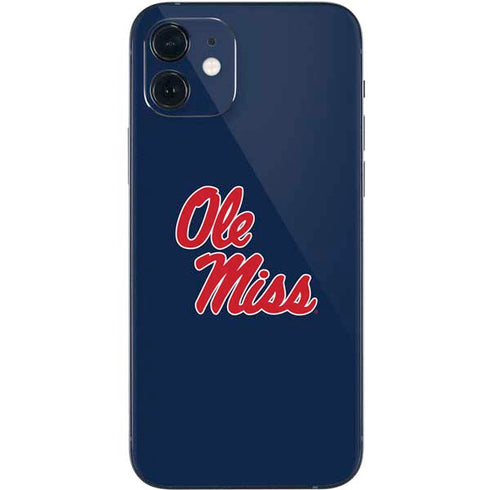 University of Mississippi Rebels Ole Miss iPhone 12 Skin