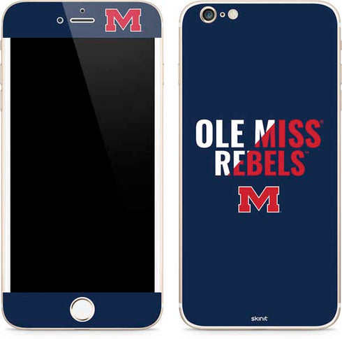 University of Mississippi Ole Miss Rebels iPhone 6/6s Plus Skin