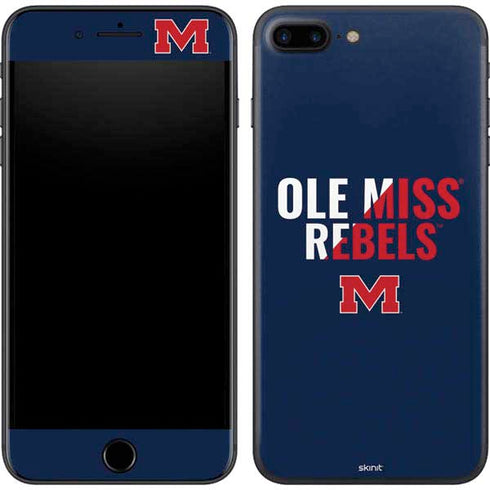 University of Mississippi Ole Miss Rebels iPhone 8 Plus Skin