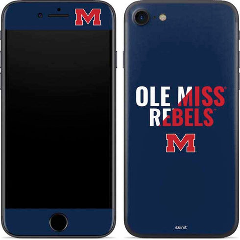 University of Mississippi Ole Miss Rebels iPhone 8 Skin